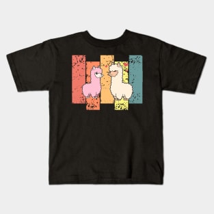 Alpaca Love Colourful Kids T-Shirt